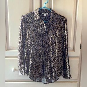 Women’s Leopard Print Blouse Size S